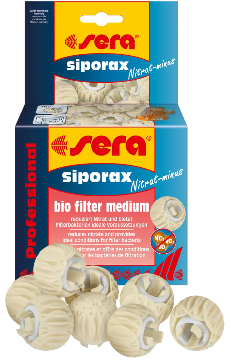 Sera siporax nitrat-minus 500ml Filtermaterial HMF Filtermedium Mattenfilter