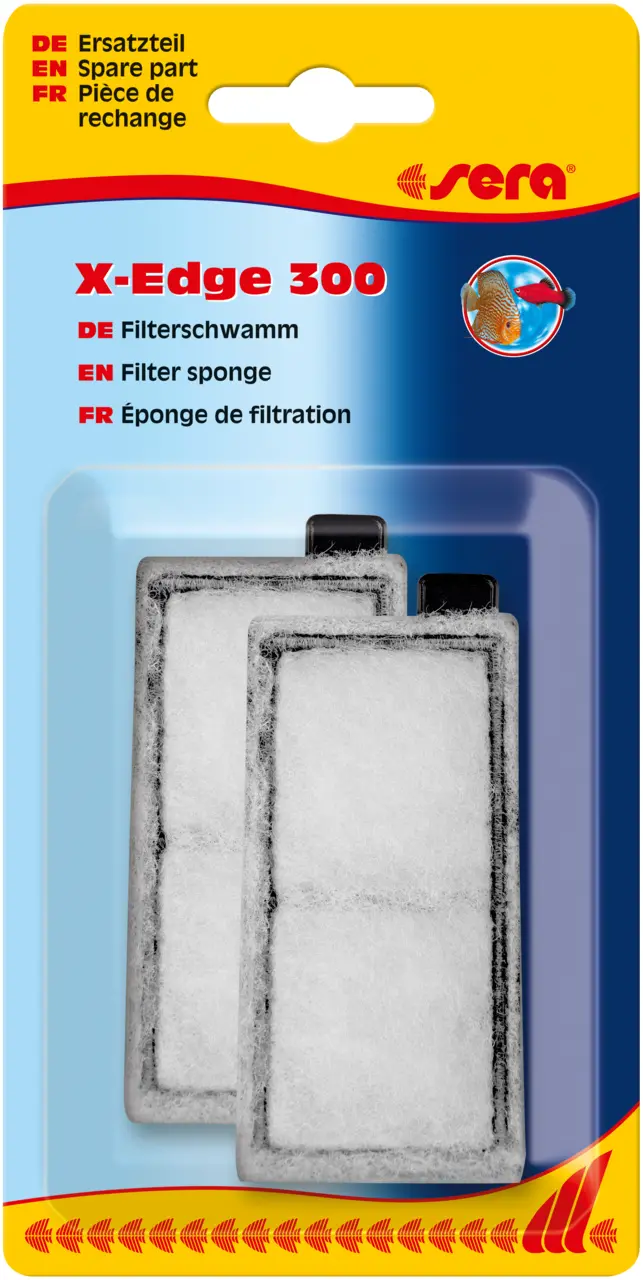 Sera Vlieseinsatz 2er-Pack - für X-Edge 300 Eckfilter