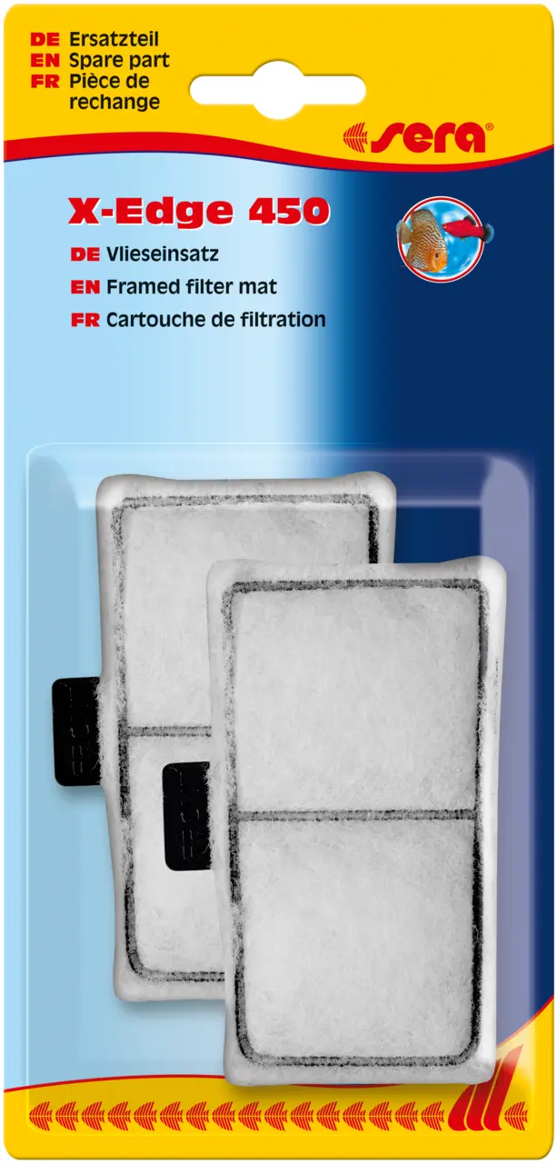 Sera Vlieseinsatz 2er-Pack - für X-Edge 450 Eckfilter