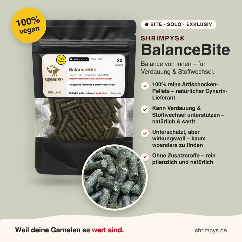 SHRIMPYS® BalanceBite – Artischocke mit Bitterstoffen | 30 g