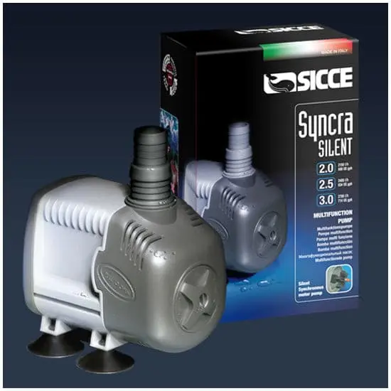 Sicce Syncra Silent mit 10 Meter Gummikabel