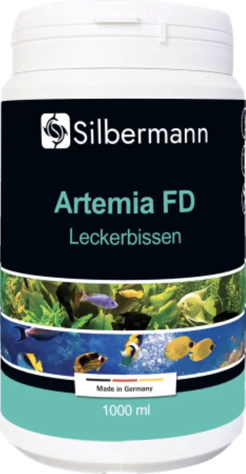 Silbermann Artemia FD Leckerbissen 1000ml gefriergetrocknete Salinekrebse Futter