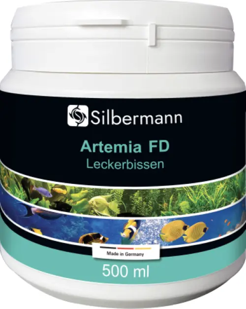 Silbermann Artemia FD Leckerbissen 500ml gefriergetrocknete Salinekrebse Futter