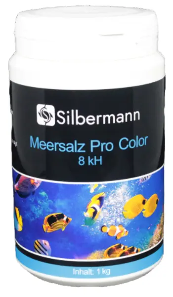 Silbermann Meersalz PRO COLOR KH 8