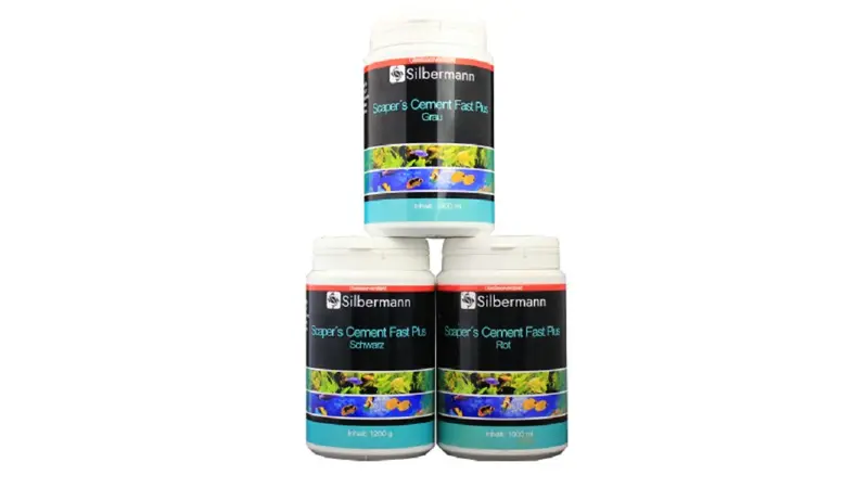 Silbermann Scaper's Cement Fast Plus Rot 1200 g