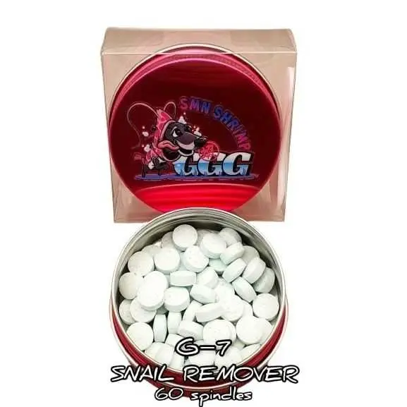 SMN Shrimp G-7 Snail Removal