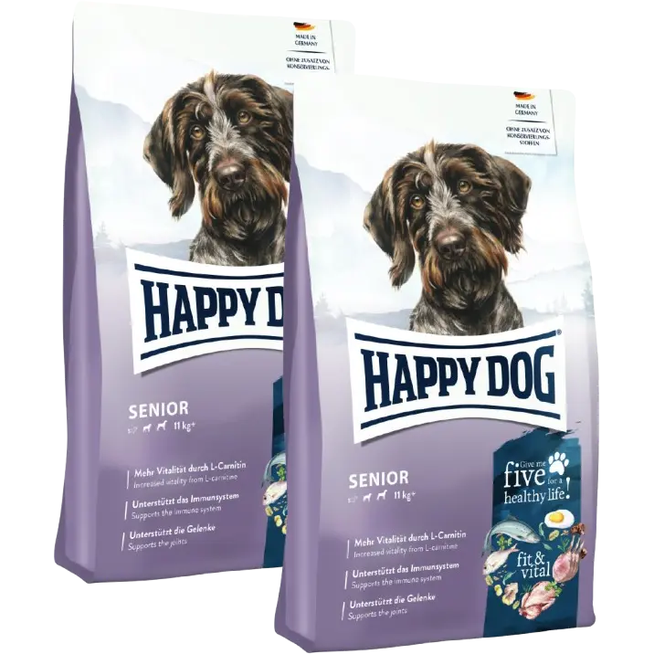 Sparpaket Happy Dog fit & vital Senior 2 x 12 kg