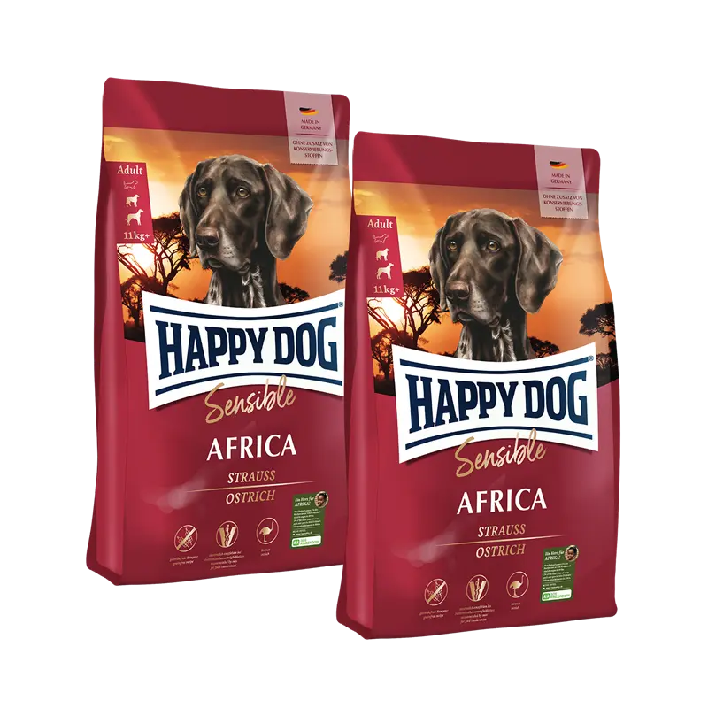 Sparpaket Happy Dog Sensible Africa 2 x 12,5 kg
