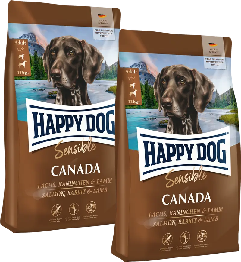 Sparpaket Happy Dog Sensible Canada 2 x 11 kg