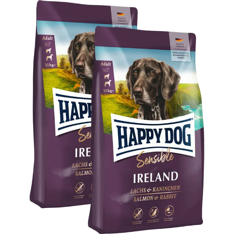Sparpaket Happy Dog Sensible Ireland 2 x 4 kg