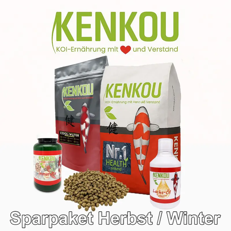Sparpaket Herbst-Winter für Koi & andere Teichfische