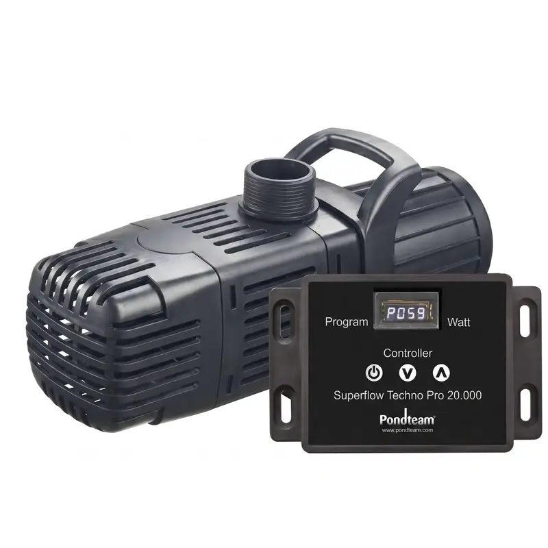 Superflow Techno Pro Teichpumpe – Regelbar bis 50.000 l/h