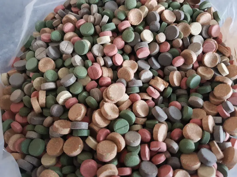 Tablettenmix 13 Sorten 100g - Futtertabletten Welstabletten Welsfutter