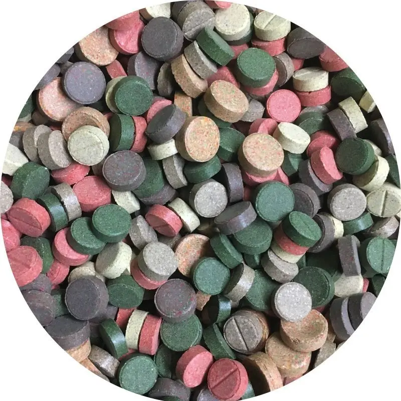 Tablettenmix 7 Sorten 2kg - Haft Futtertabletten Welstabletten Welsfutter Welse