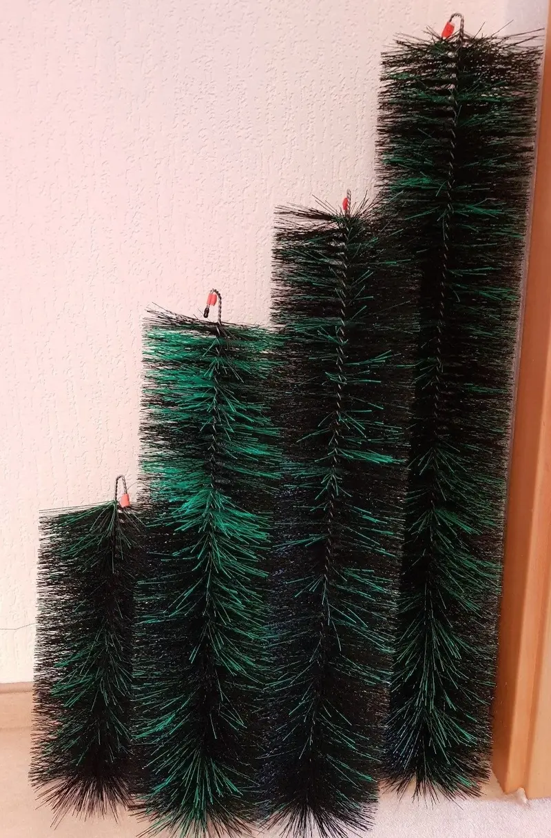 Teich Filterbürste Reinigungsbürste 60x15cm Teichbürste Koiteich Filter