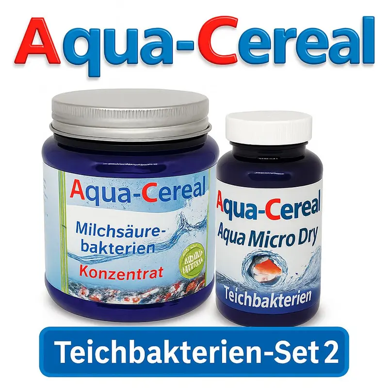 Teichbakterien-Set 2 - neue Generation Milchsäurebakterien