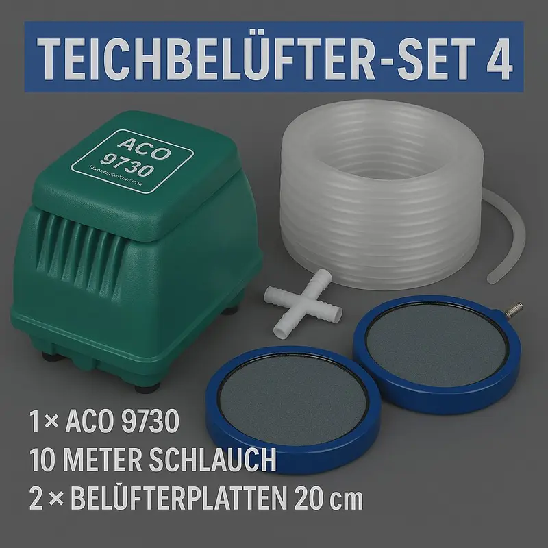 Teichbelüfter Set -4-