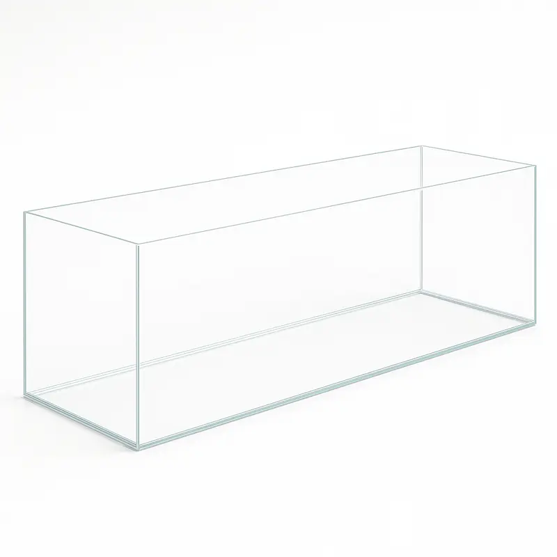Terra-Natur Aquarium 100x30x35cm / 105 Liter transparent