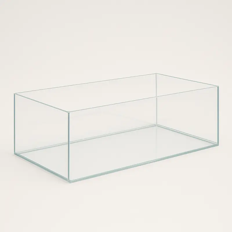 Terra-Natur Aquarium 100x40x25cm / 100 Liter transparent