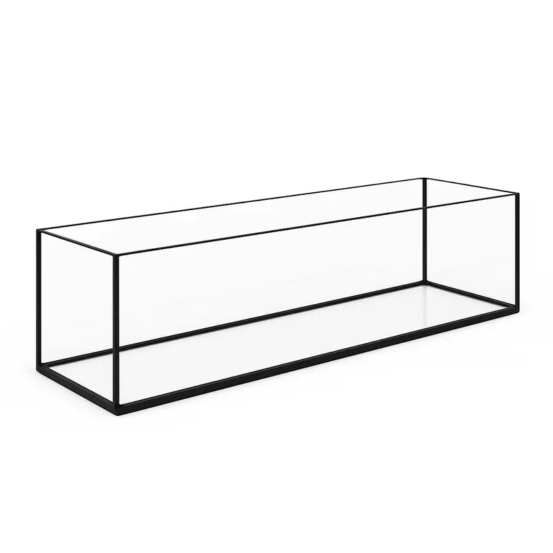 Terra-Natur Aquarium 110x20x20cm / 44 Liter schwarz