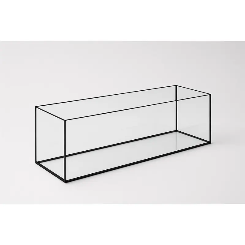 Terra-Natur Aquarium 110x30x30cm / 99 Liter schwarz