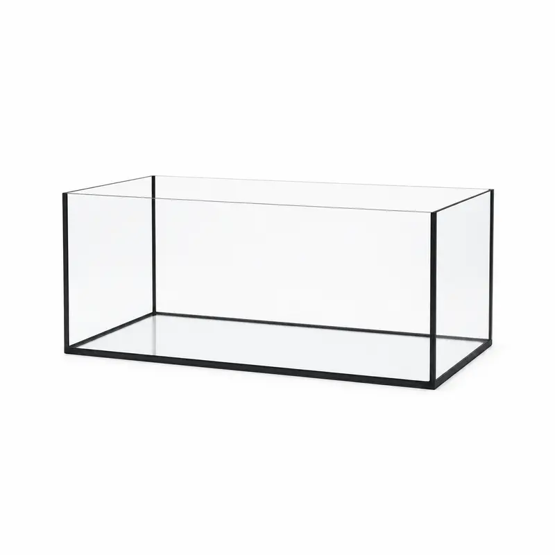 Terra-Natur Aquarium 120x60x50cm / 360 Liter schwarz