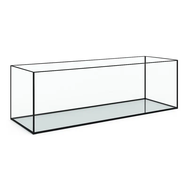 Terra-Natur Aquarium 150x50x45cm / 337,5 Liter schwarz