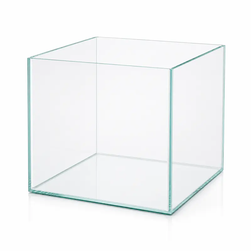 Terra-Natur Aquarium 40x40x35cm Cube 56 Liter transparent