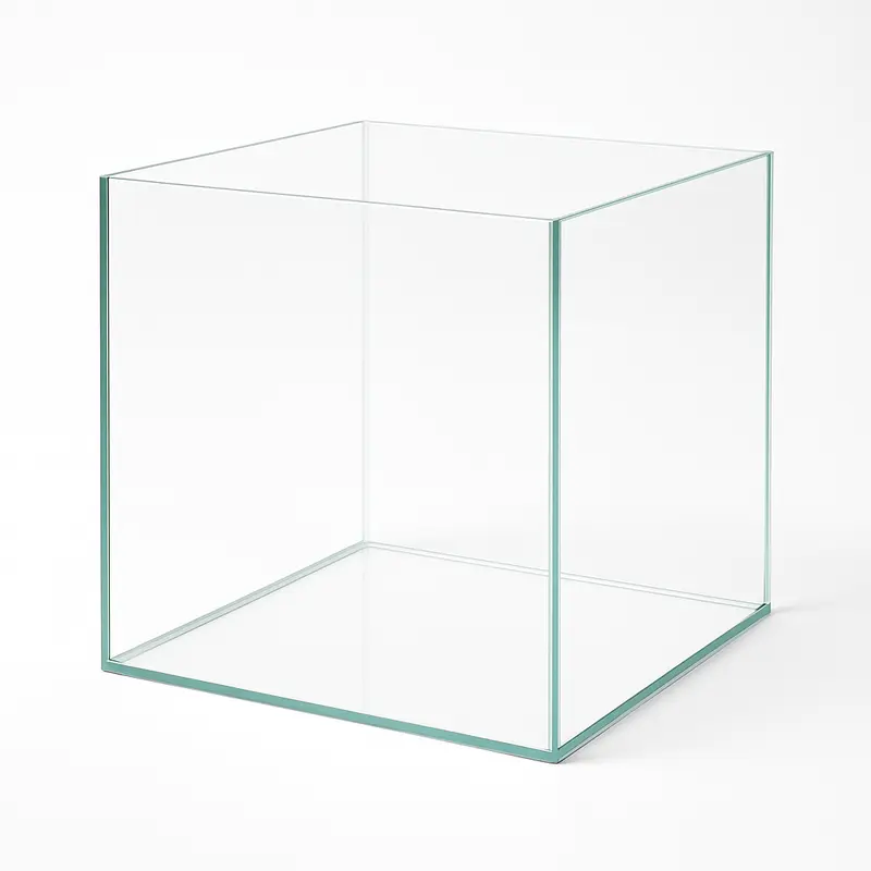 Terra-Natur Aquarium 40x40x40cm Cube 64 Liter transparent