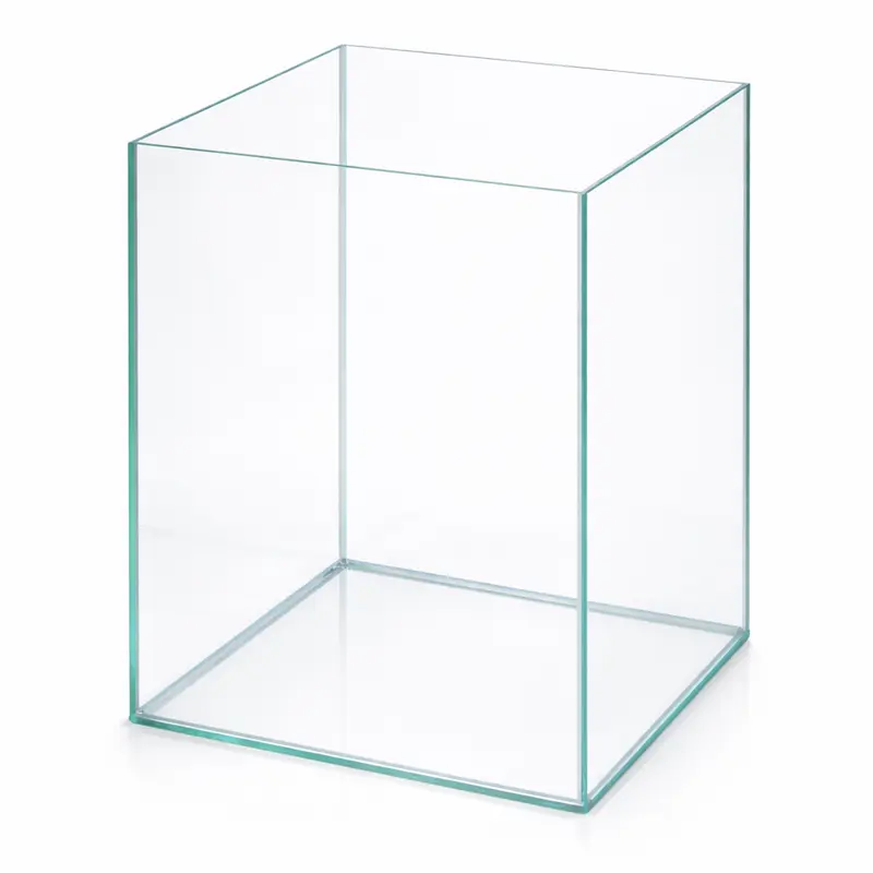 Terra-Natur Aquarium 40x40x50cm Cube 80 Liter transparent