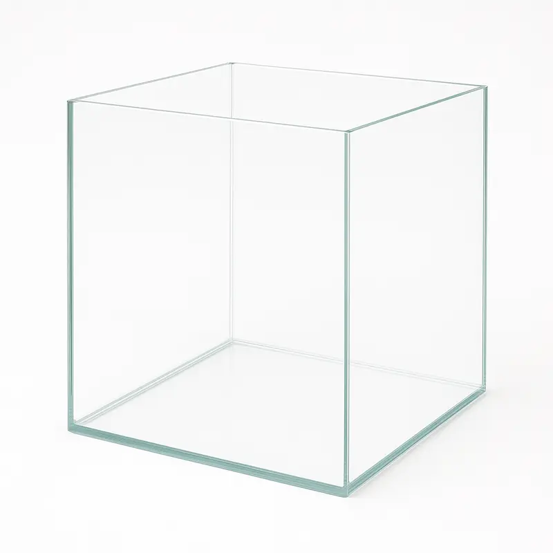Terra-Natur Aquarium 50x50x50cm Cube 125 Liter transparent