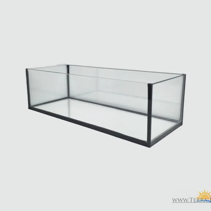 Terra-Natur Aquarium 60x30x20cm / 36 Liter schwarz