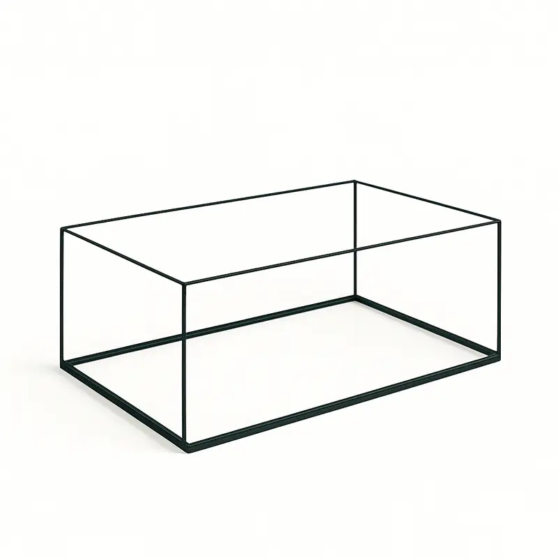 Terra-Natur Aquarium 60x30x25cm / 45 Liter schwarz
