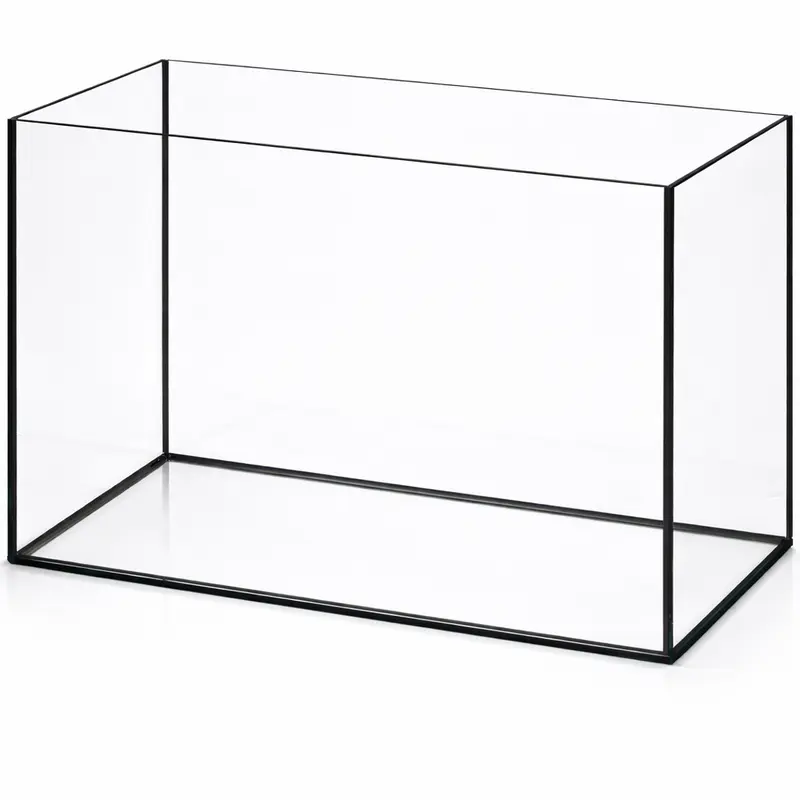 Terra-Natur Aquarium 60x30x45cm / 81 Liter schwarz
