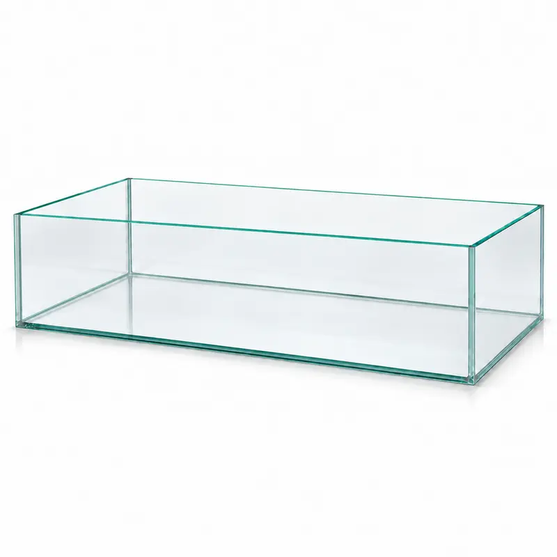 Terra-Natur Aquarium 76x38x20cm für Kallax Regal 57,7 Liter transparent