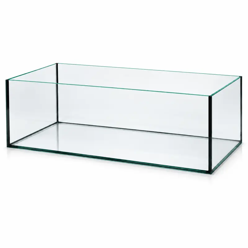 Terra-Natur Aquarium 76x38x25cm für Kallax Regal 72,2 Liter schwarz