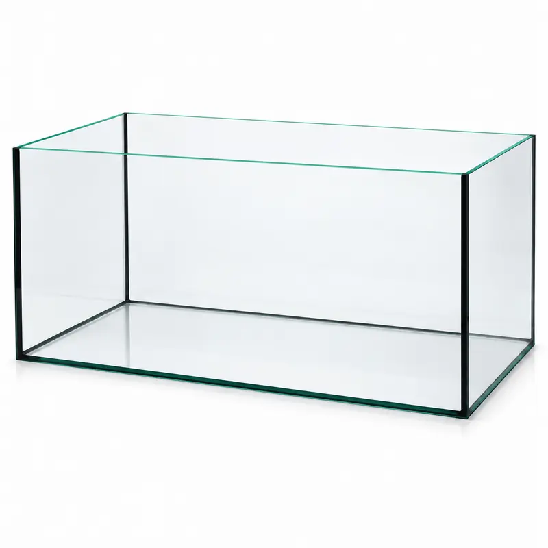 Terra-Natur Aquarium 76x38x40cm für Kallax Regal 115 Liter schwarz