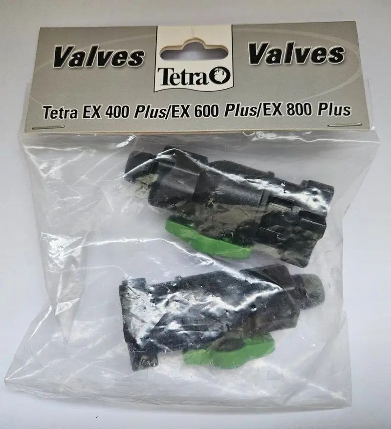 Tetra 2er-Pack Absperrhähne für EX 400 Plus / EX 600 Plus / EX 800 Plus Aquarium