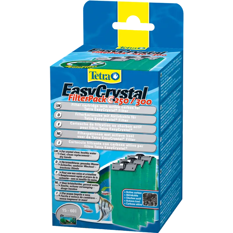 Tetra EasyCrystal Filter Pack C 250 / 300 mit Aktivkohle