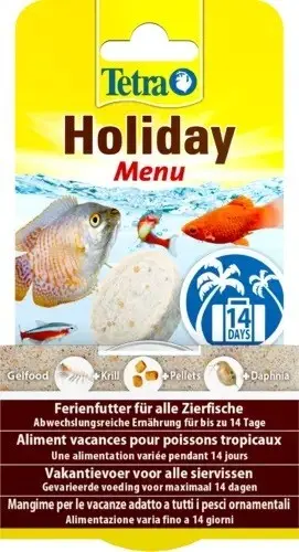 Tetra Holiday Menu 30g Gelfutterblock Urlaub Futter Ferienfutter bis zu 14 Tage