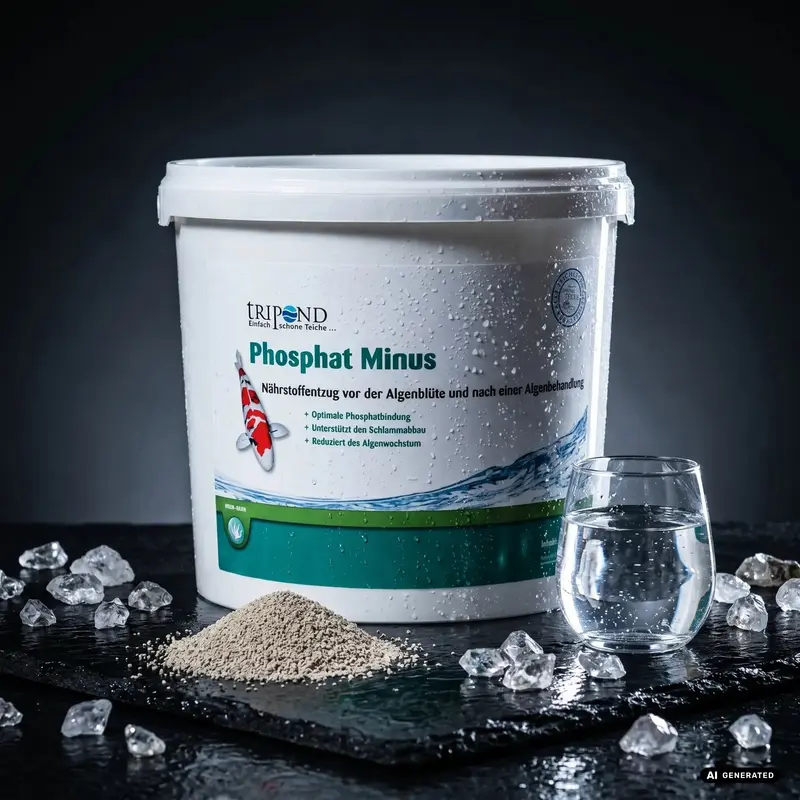Tripond Phosphat Minus – Natürlicher Phosphatbinder für Teiche