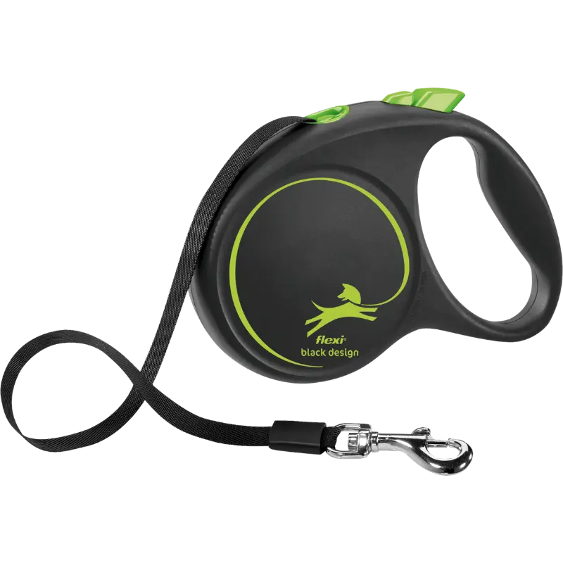 TRIXIE flexi BLACK DESIGN Gurt