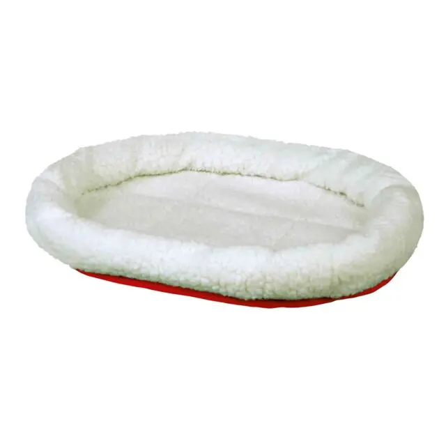 Trixie Kuschelbett, wendbar, rot wollweiß