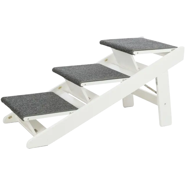 TRIXIE Rampe, ausklappbare Stufen, MDF