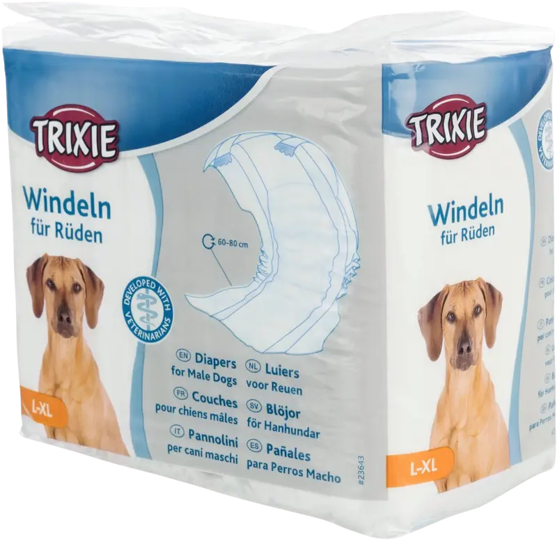 TRIXIE Rüdenwindeln 12 Stk.