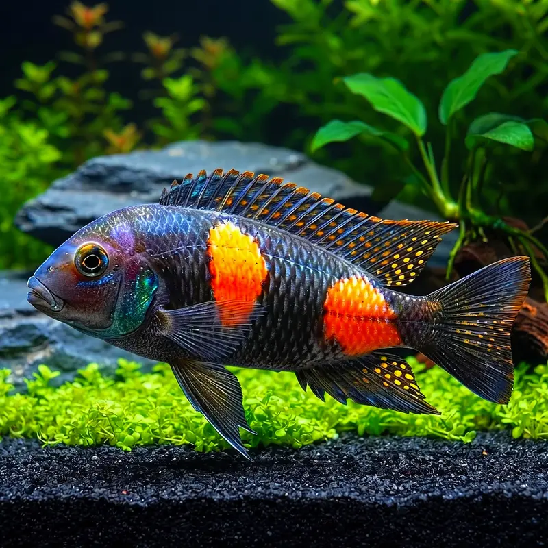 Tropheus moorii "Bulu Point" – Farbenpracht & Charakter vom Tanganjikasee