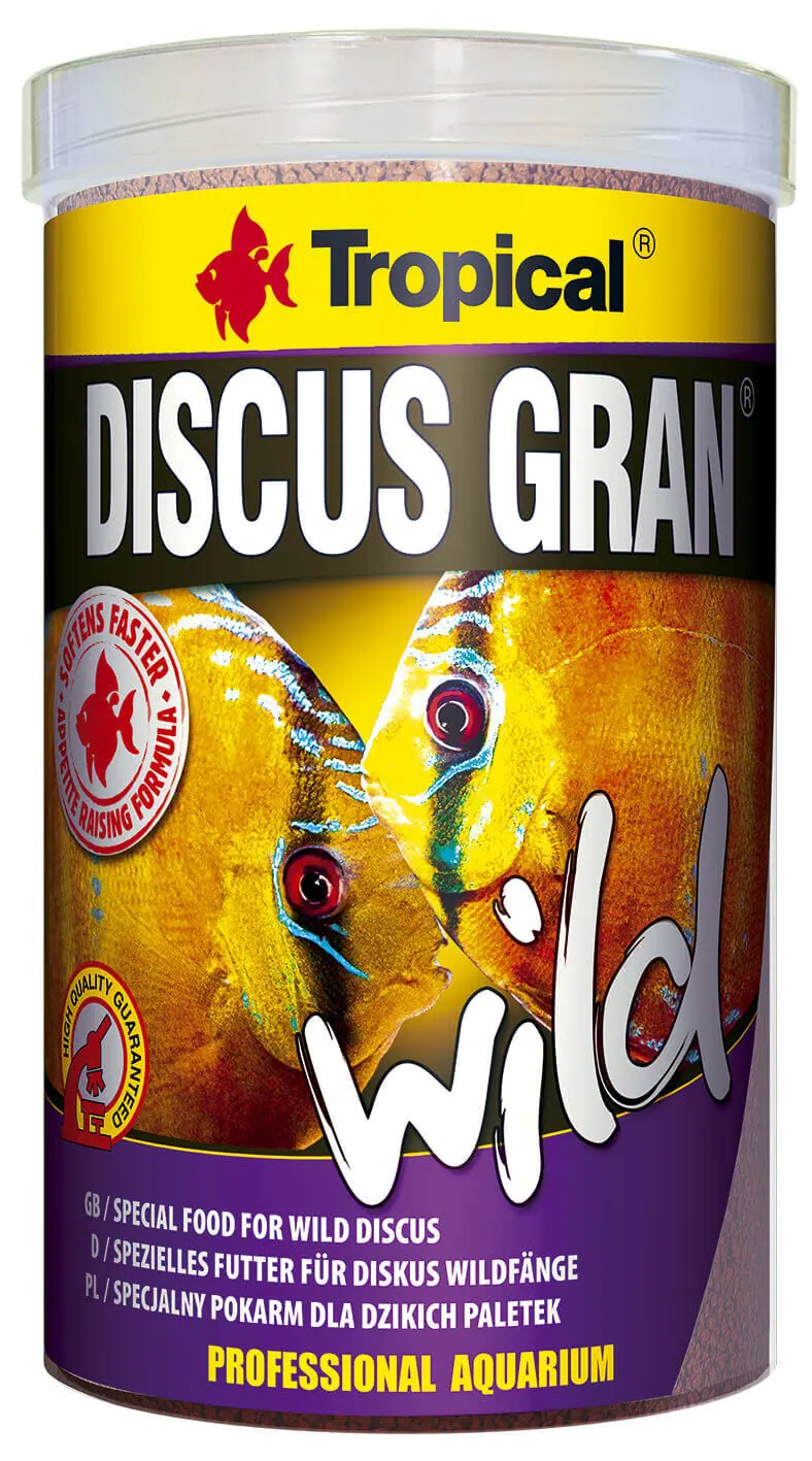 Tropical Discus Gran Wild 1000ml - Fischfutter für Discus Wildfänge Diskusfische