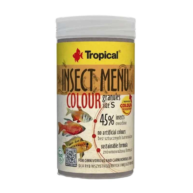 Tropical Insect Menu Colour Granules Size S