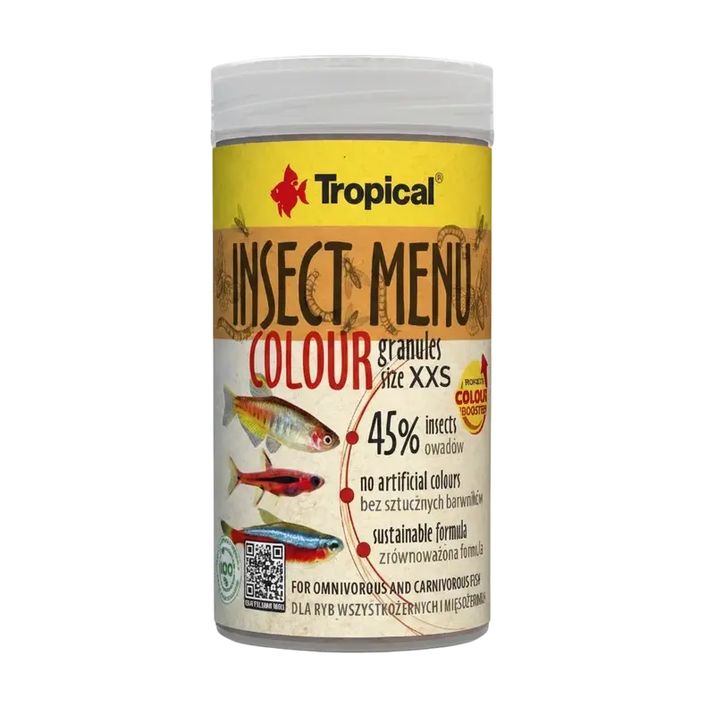 Tropical Insect Menu Colour Granules Size XXS – 0,5 mm