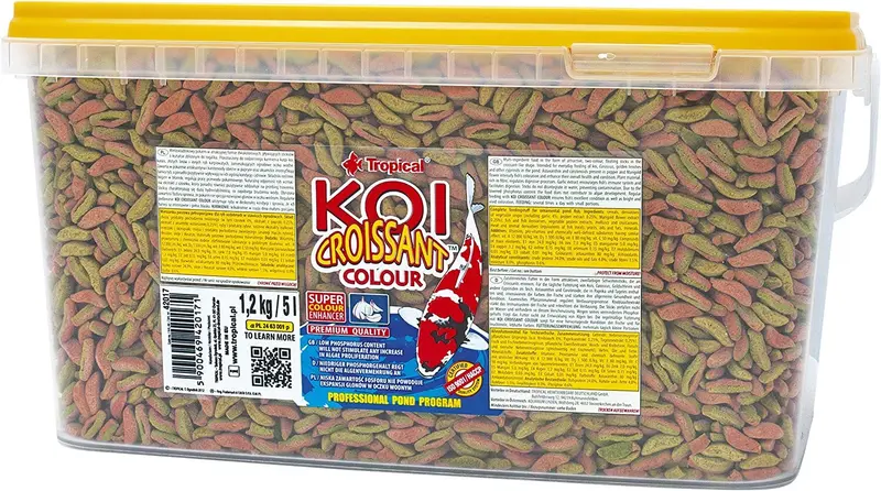 Tropical Koi Croissant Colour 3 Liter - Gartenteich Futter für Teichfische